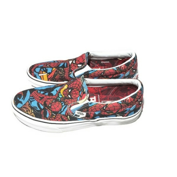 spiderman vans mens